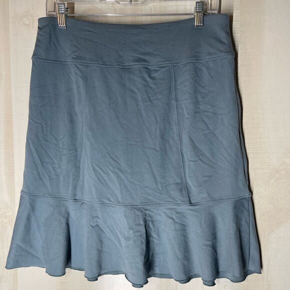 Athleta blue skirt with ruffle, size medium - Picture 7 of 15